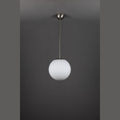 Giso hanglamp Bol glad opaal mat