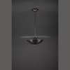 Giso hanglamp Halve Maan met glasplaat