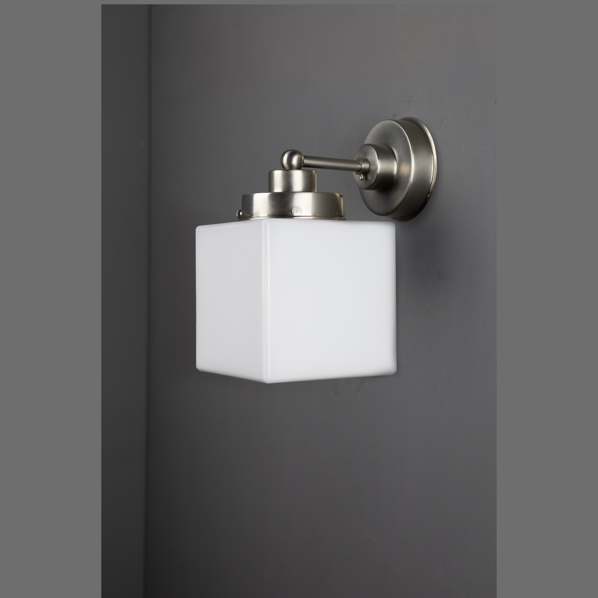 Giso wandlamp recht Kubus (strak)