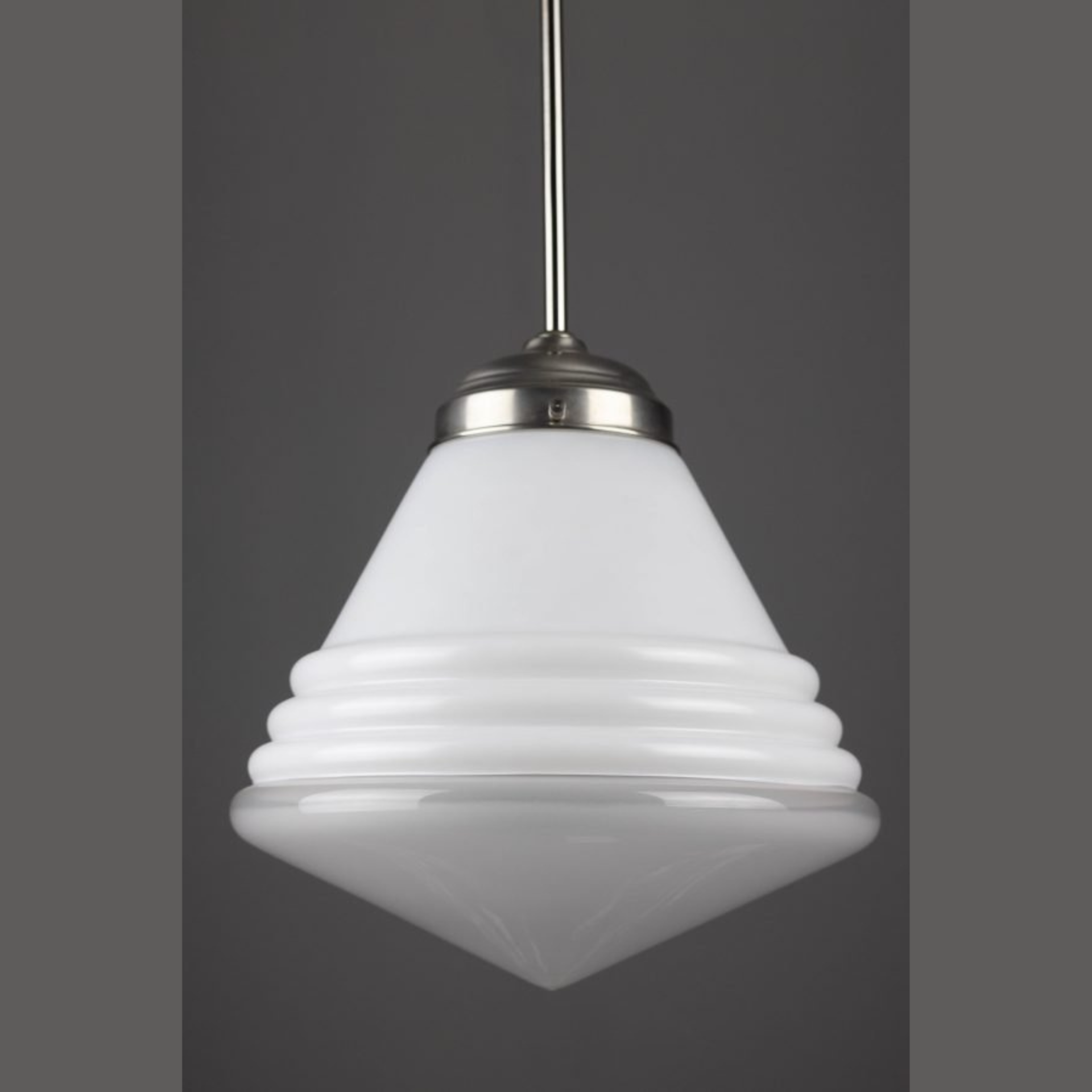 Giso hanglamp Luxe schoollamp met lichtvenster Large - Afbeelding 3