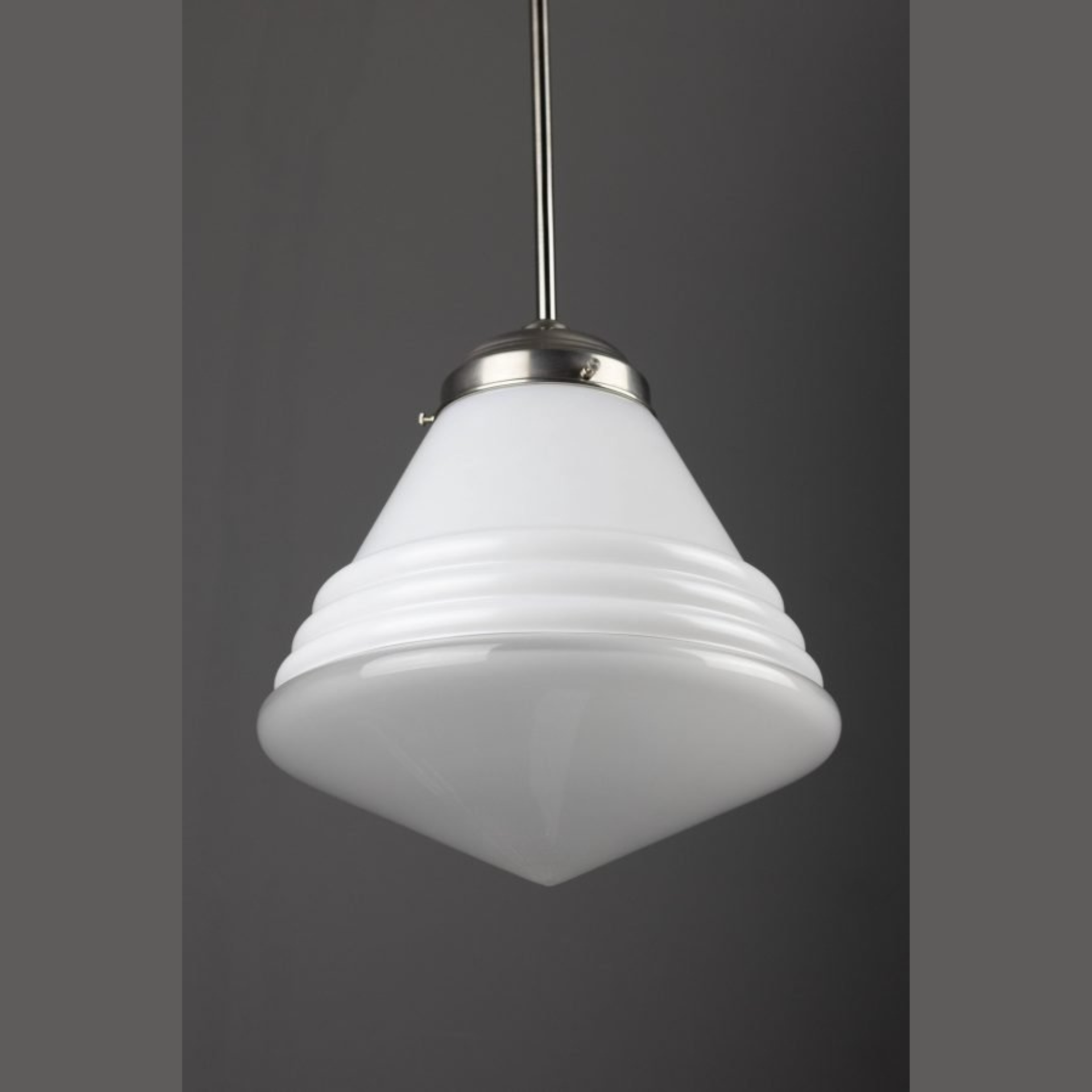 Giso hanglamp Luxe schoollamp met lichtvenster Large - Afbeelding 2