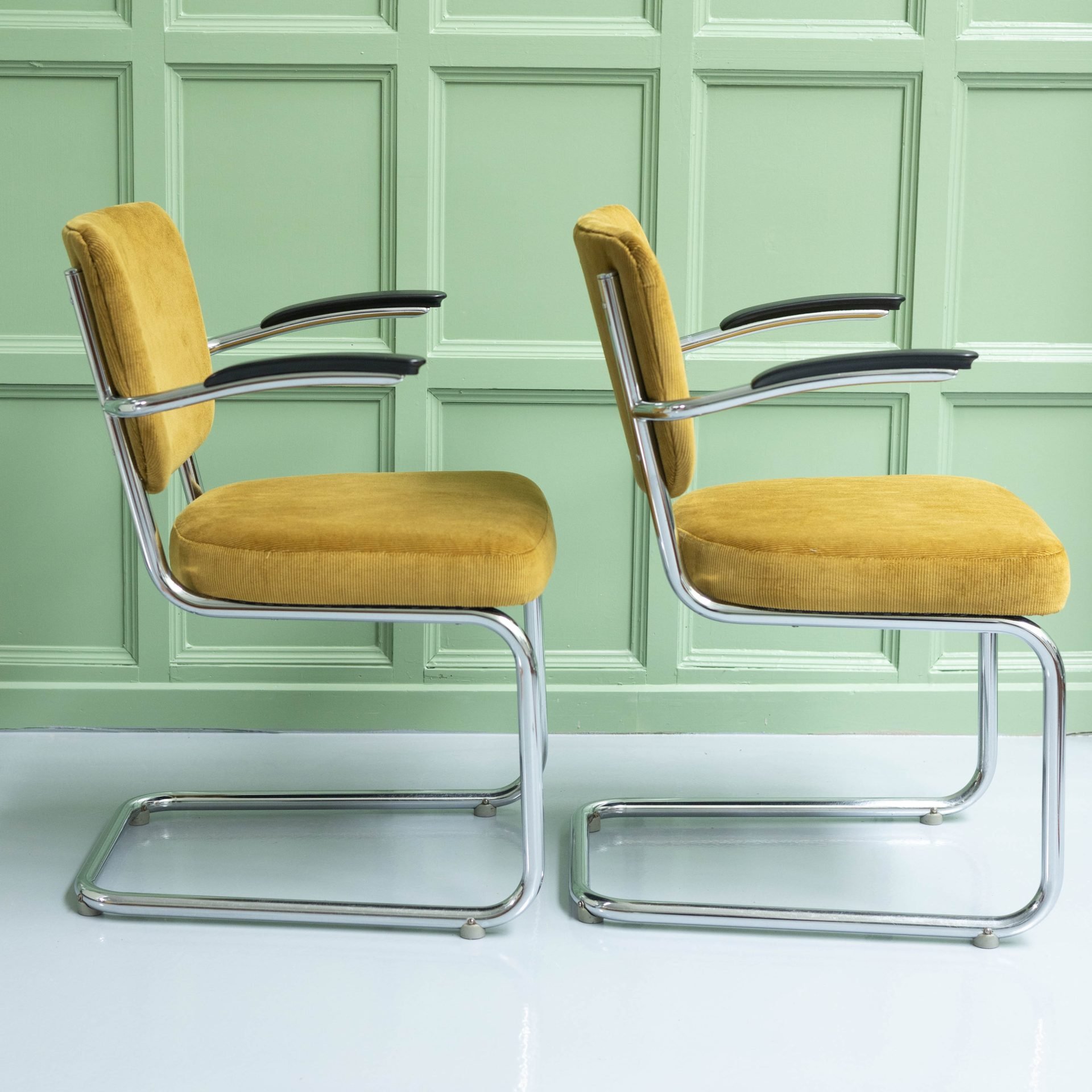 Vintage buisframe stoel Ahrend - Afbeelding 7