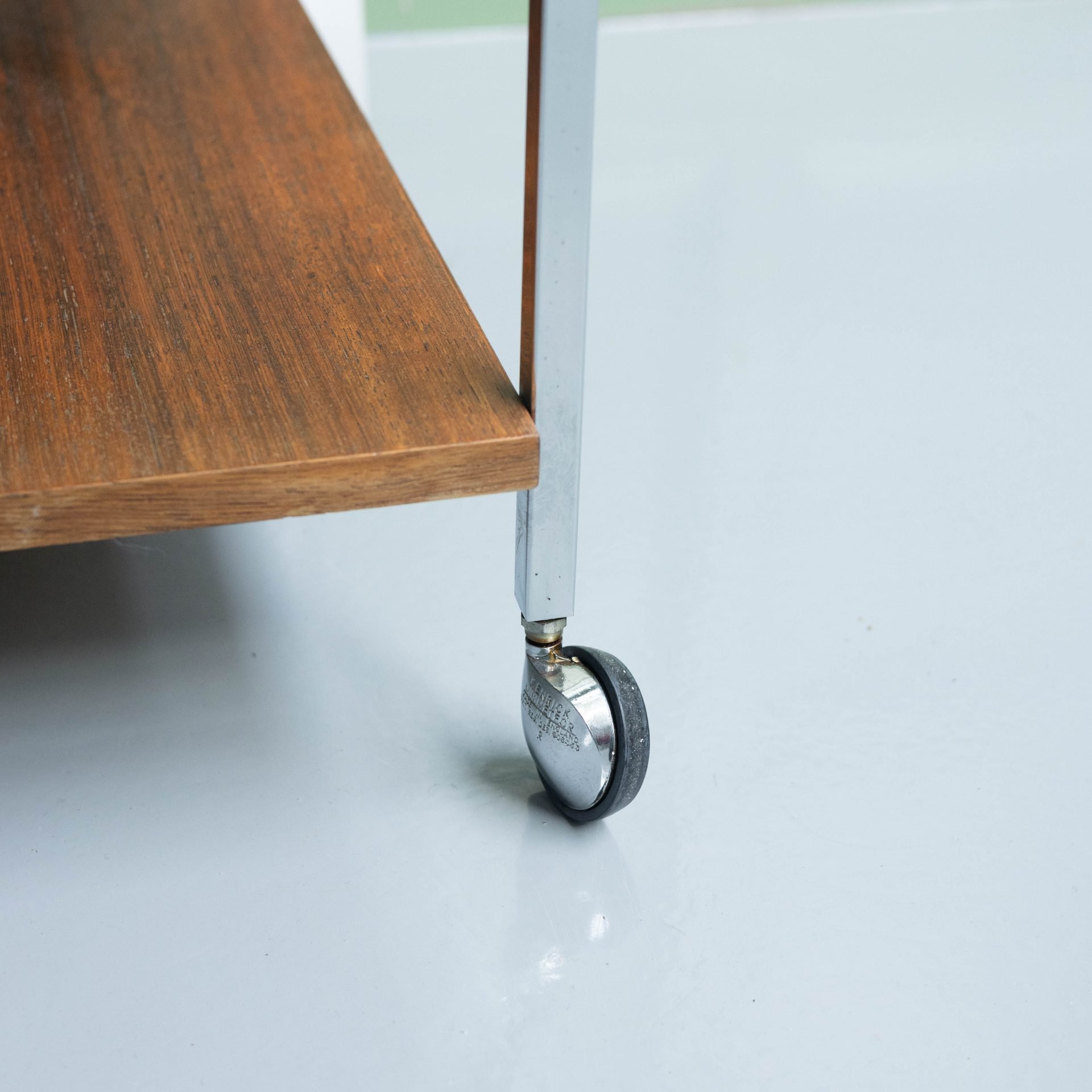 Vintage trolley / bijzettafel palissander - Afbeelding 6
