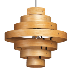 Alternative view of ETH hanglamp Oaknut