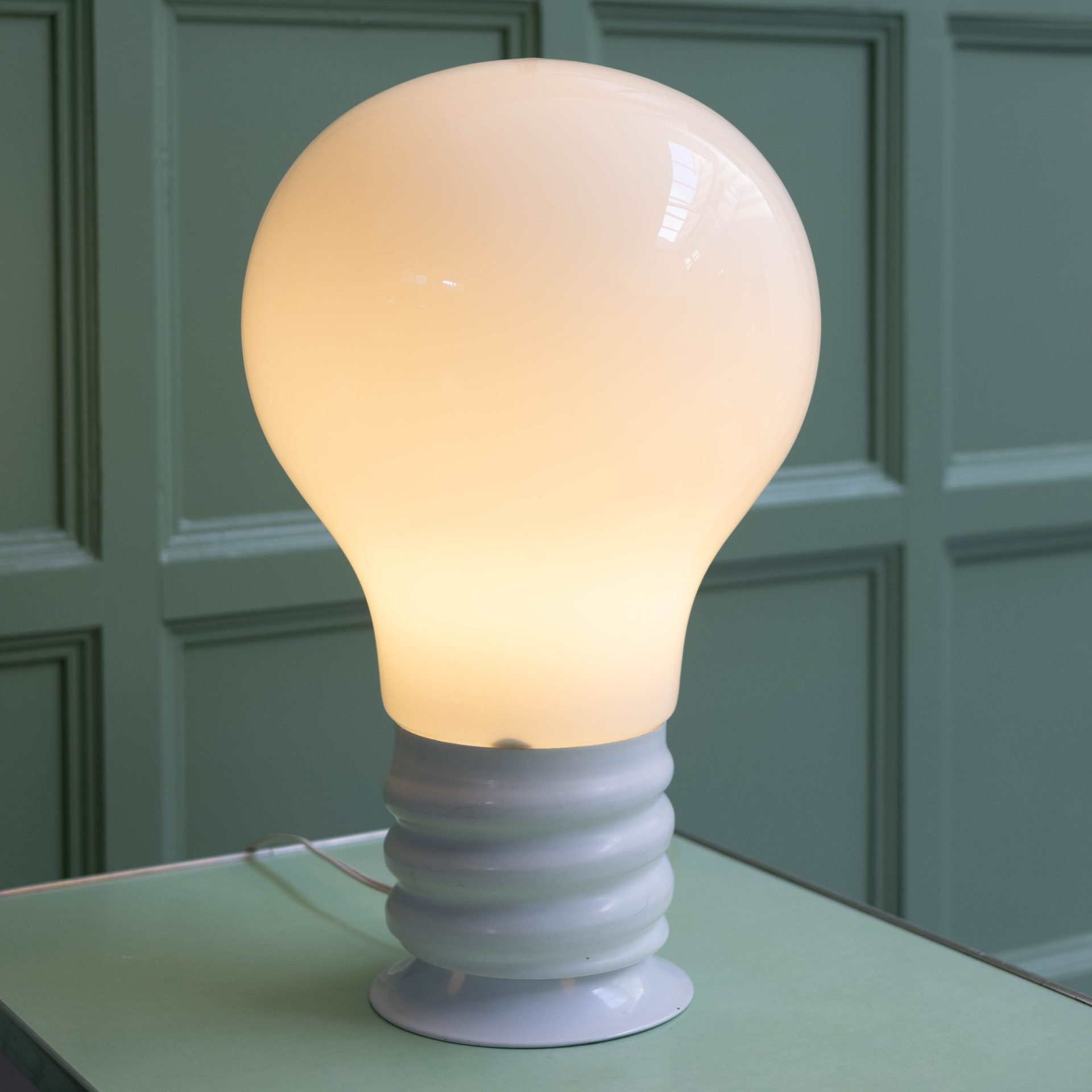 Vintage tafellamp Big Bulb