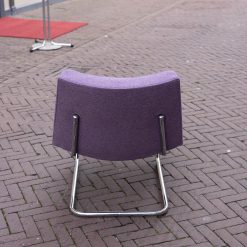 Alternative view of De Inrichterij DESIGN DEAL buisframe kuipfauteuil paars
