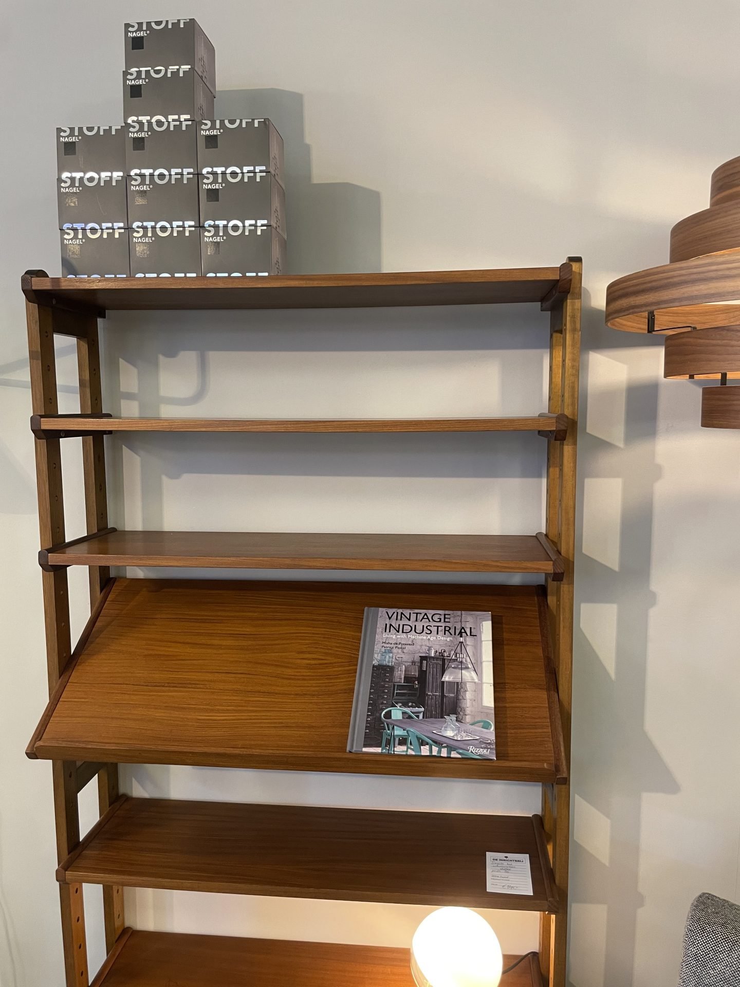 Vintage teak wandkast Simpla Lux - Afbeelding 4