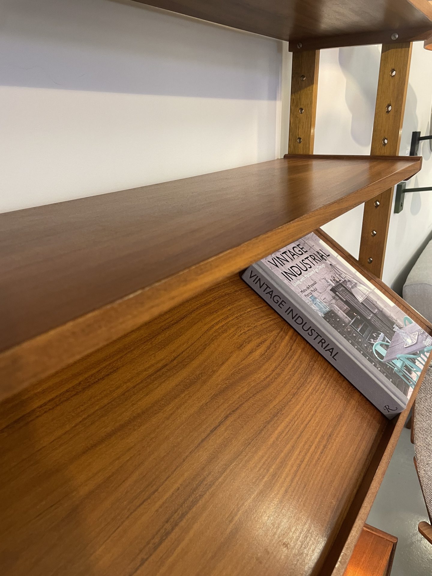 Vintage teak wandkast Simpla Lux - Afbeelding 2