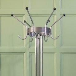 Alternative view of Vintage staande industriële kapstok Antraciet