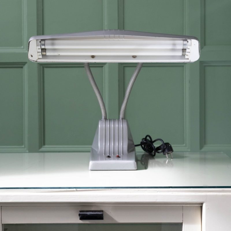 Vintage industriële lamp Dazor - Afbeelding 3