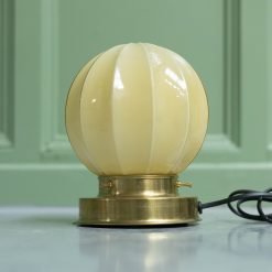 Vintage tafellamp Thabur Geel