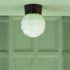Vintage plafonnière Thabur Artisjok mintgroen