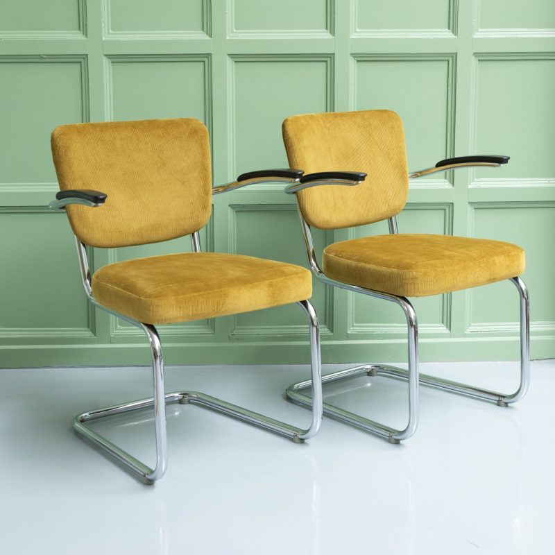 Vintage buisframe stoel Ahrend - Afbeelding 3