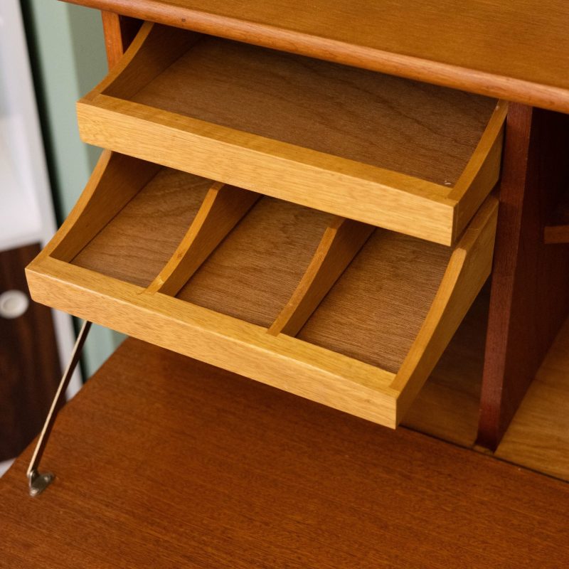 Vintage Webe teak highboard - Afbeelding 8