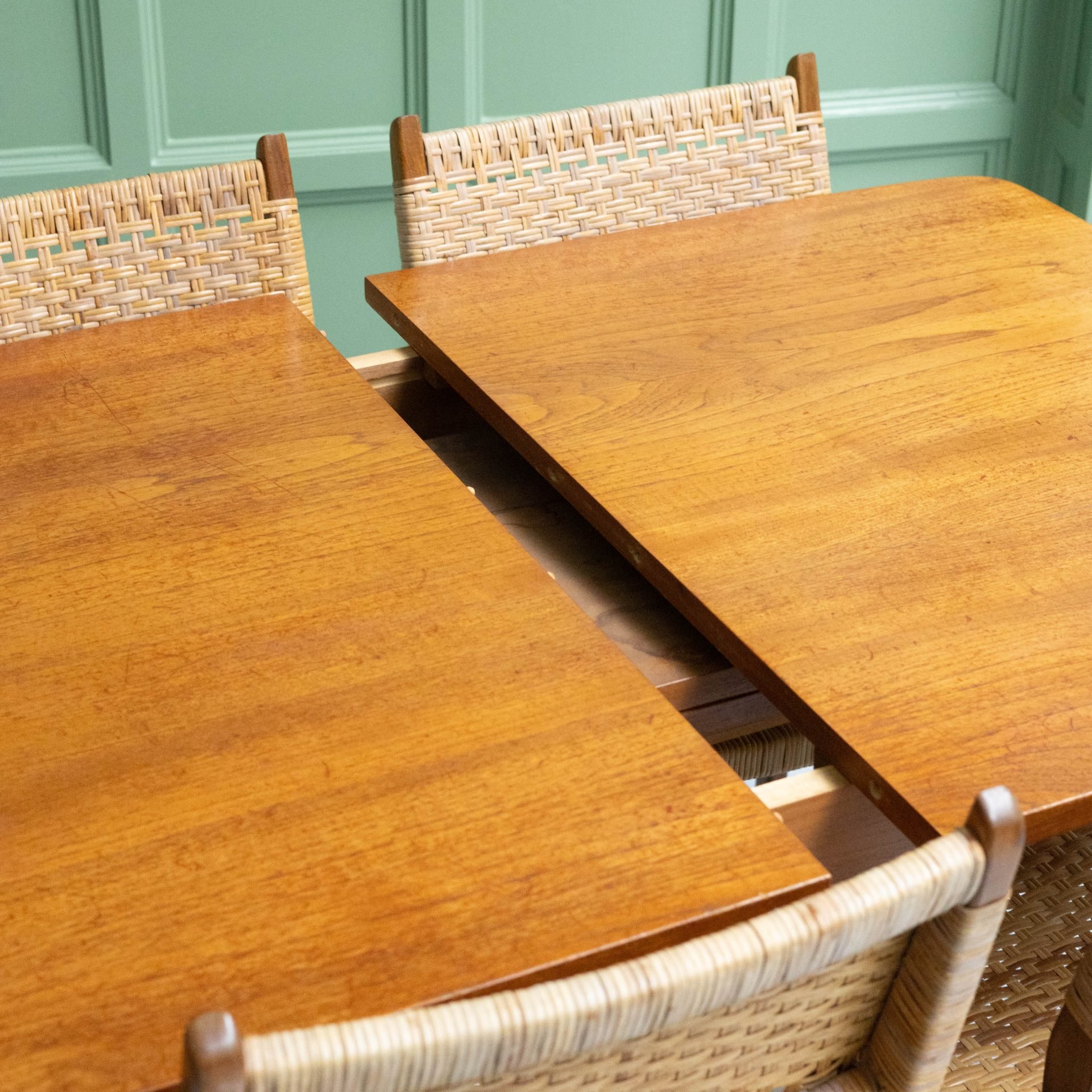 Vintage uitschuifbare eettafel Pastoe - Afbeelding 2