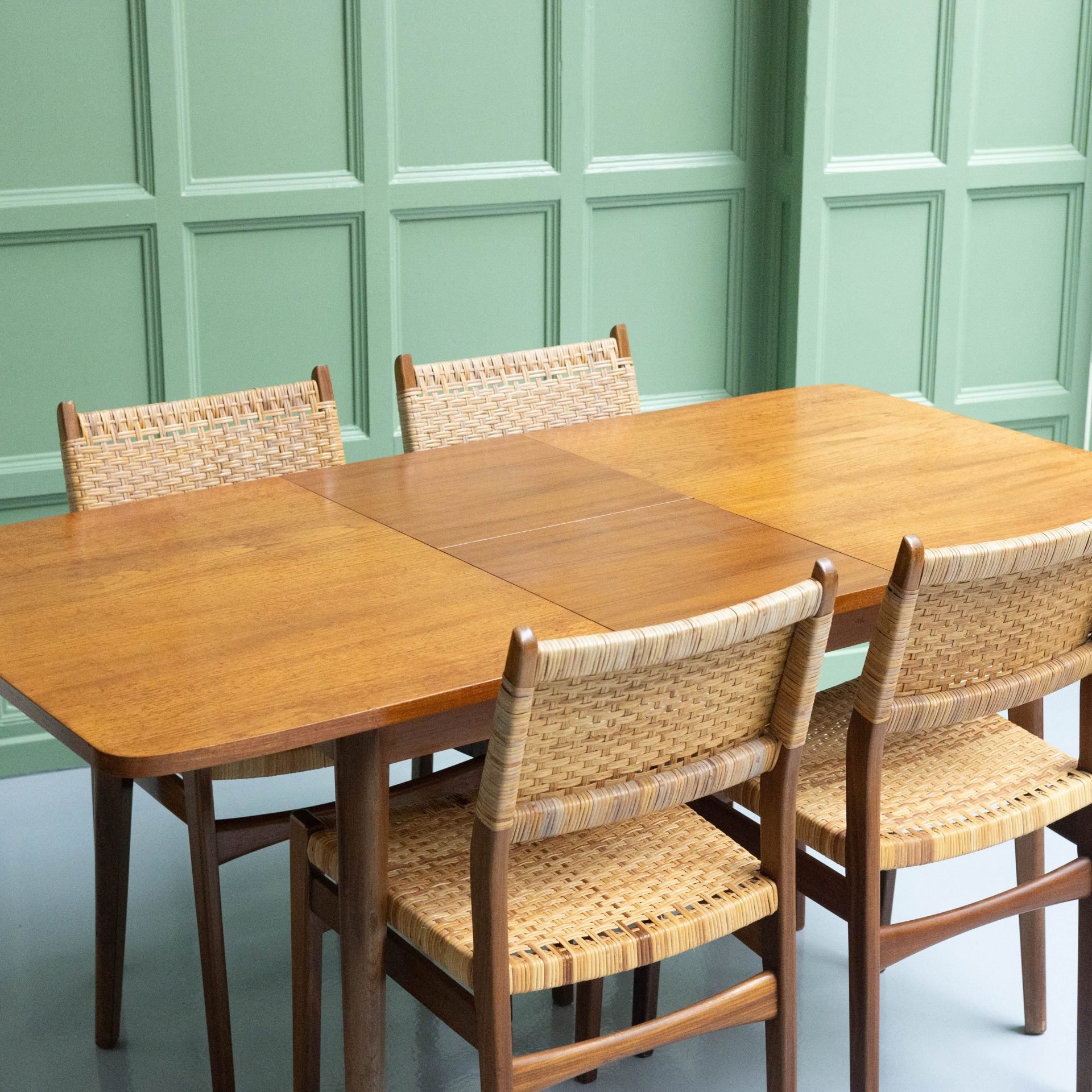 Vintage uitschuifbare eettafel Pastoe - Afbeelding 4