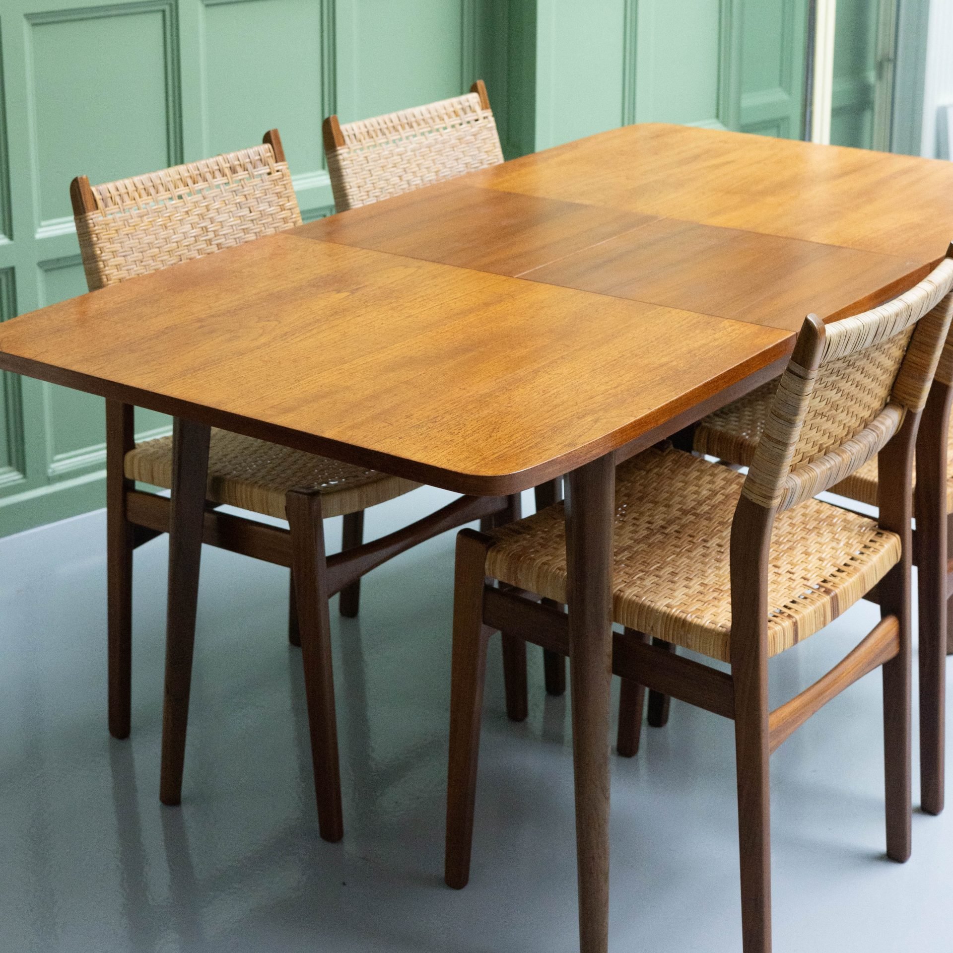 Vintage uitschuifbare eettafel Pastoe - Afbeelding 3