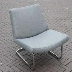 De Inrichterij DESIGN DEAL buisframe kuipfauteuil Grijs