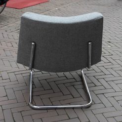Alternative view of De Inrichterij DESIGN DEAL buisframe kuipfauteuil Grijs