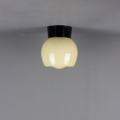 Thabur Plafonnière Bol Knop Geel