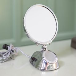 Vintage scheerspiegel met verlichting – Made in England