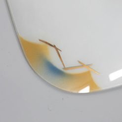 Alternative view of Vintage glasschaal als plafonnière no.13