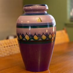 Vintage Flora Gouda plateel vaas