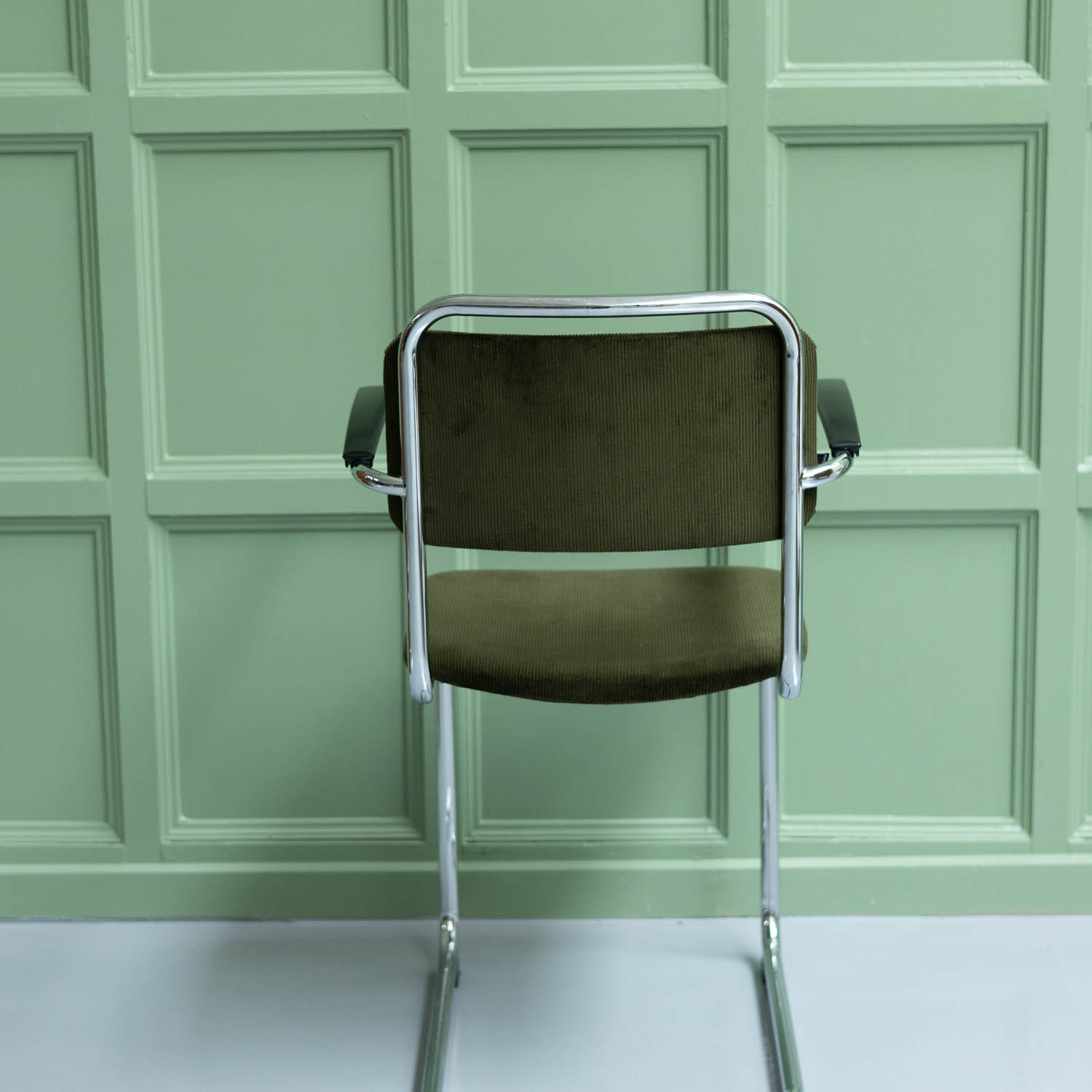 6x Vintage 201 Gispen eetkamerstoelen - Afbeelding 4
