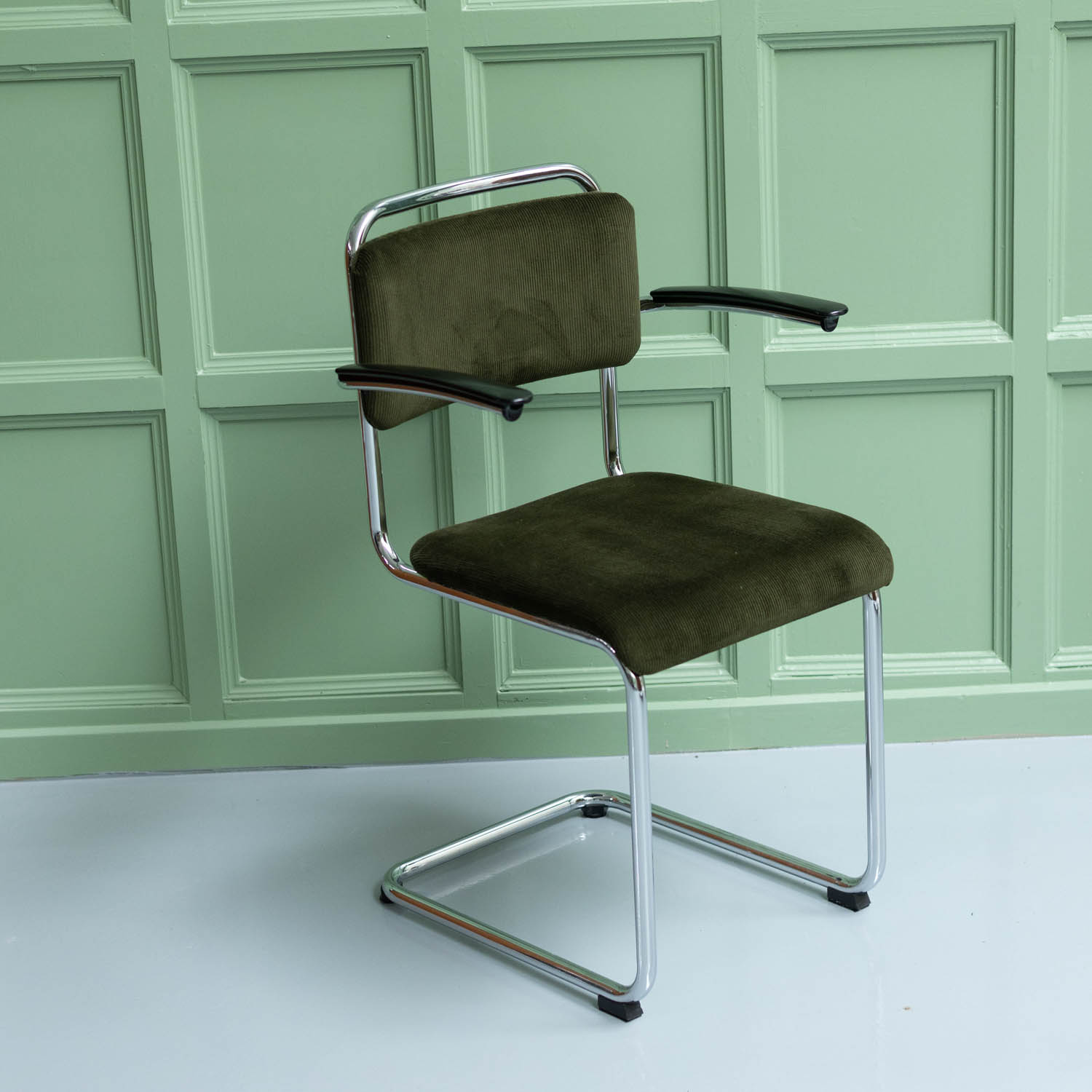 6x Vintage 201 Gispen eetkamerstoelen - Afbeelding 9