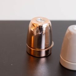 Alternative view of Showmodel Porselein fitting grijs of goud