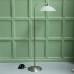 Showmodel Staande leeslamp mat glas