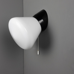 Thabur wandlamp met trekkoord Schoollamp