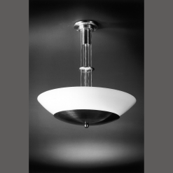 Gispen Hanglamp 5 buizen 100 cm met onderschaal
