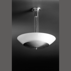 Gispen Hanglamp 5 buizen 60 cm met onderschaal