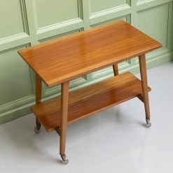 Vintage teak houten tv-meubel / bijzettafel | jaren 60/70