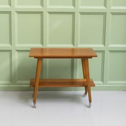 Alternative view of Vintage teak houten tv-meubel / bijzettafel | jaren 60/70