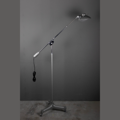 Giso Solere 219R Solere lamp op wielen grijs hamerslag